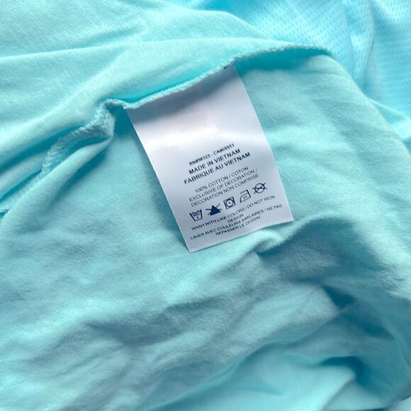 Nike Sportswear athletic Women Essential T-Shirt  copa /white blue, shirt - Picture 7 of 8